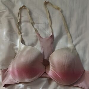Victoria's secret ombre underwire front close racer back bra size 36b